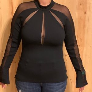🖤Free People Stunning Black Dressy Top 🖤